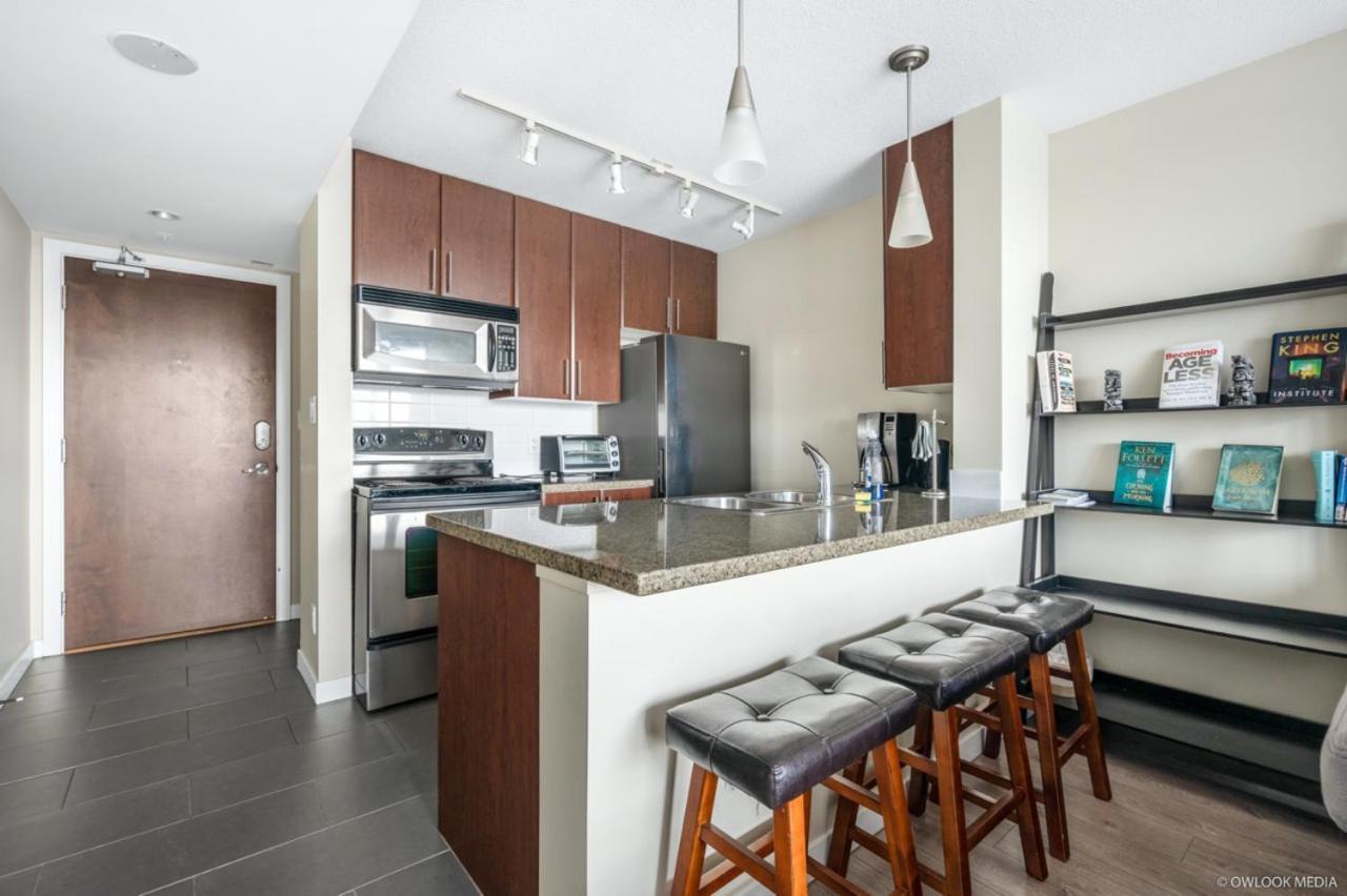 Explore Vancouver Downtown From Luxury 1 Bed/Bath Exterior foto